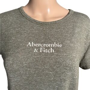 Abercrombie & Fitch Olive Short Sleeve Tee